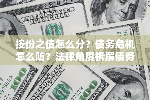 北京按份之债怎么分？债务危机怎么防？法律角度拆解债务分配与风险自保指南