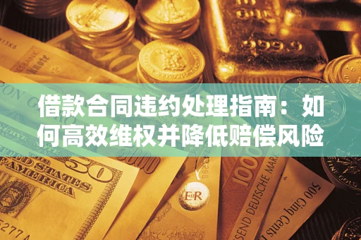北京借款合同违约处理指南：如何高效维权并降低赔偿风险？