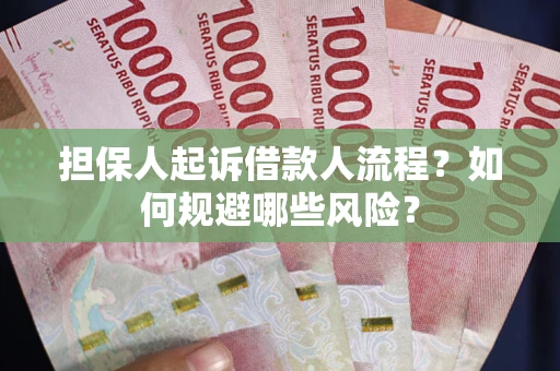北京担保人起诉借款人流程？如何规避哪些风险？