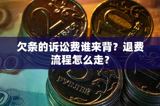 北京欠条的诉讼费谁来背？退费流程怎么走？