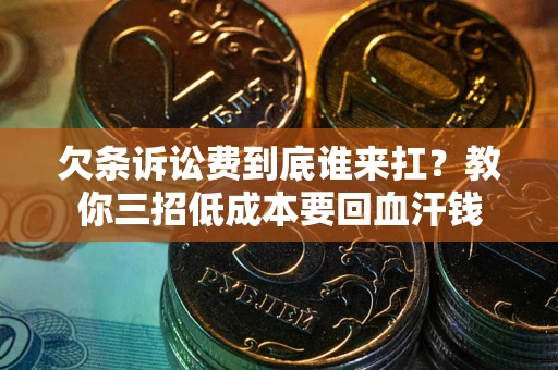北京欠条诉讼费到底谁来扛？教你三招低成本要回血汗钱